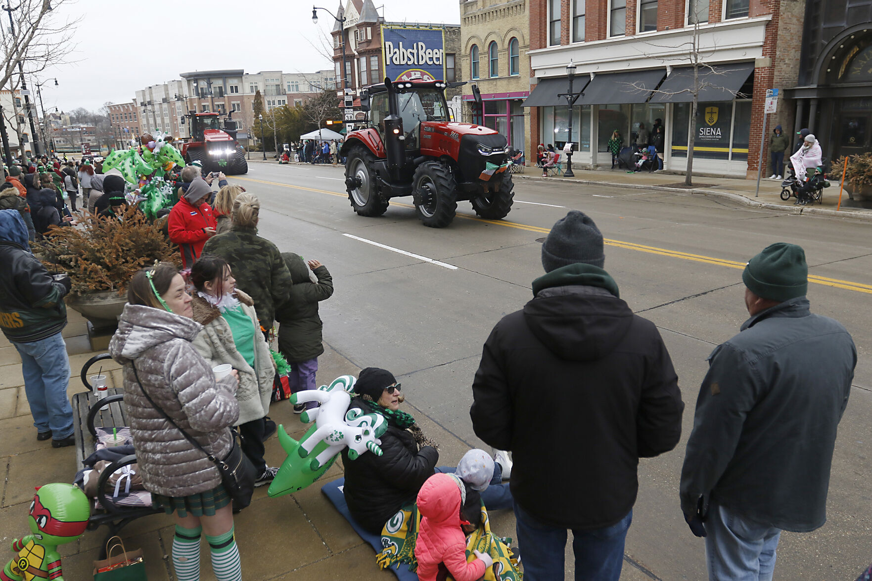 Tractors and Patrick's Day